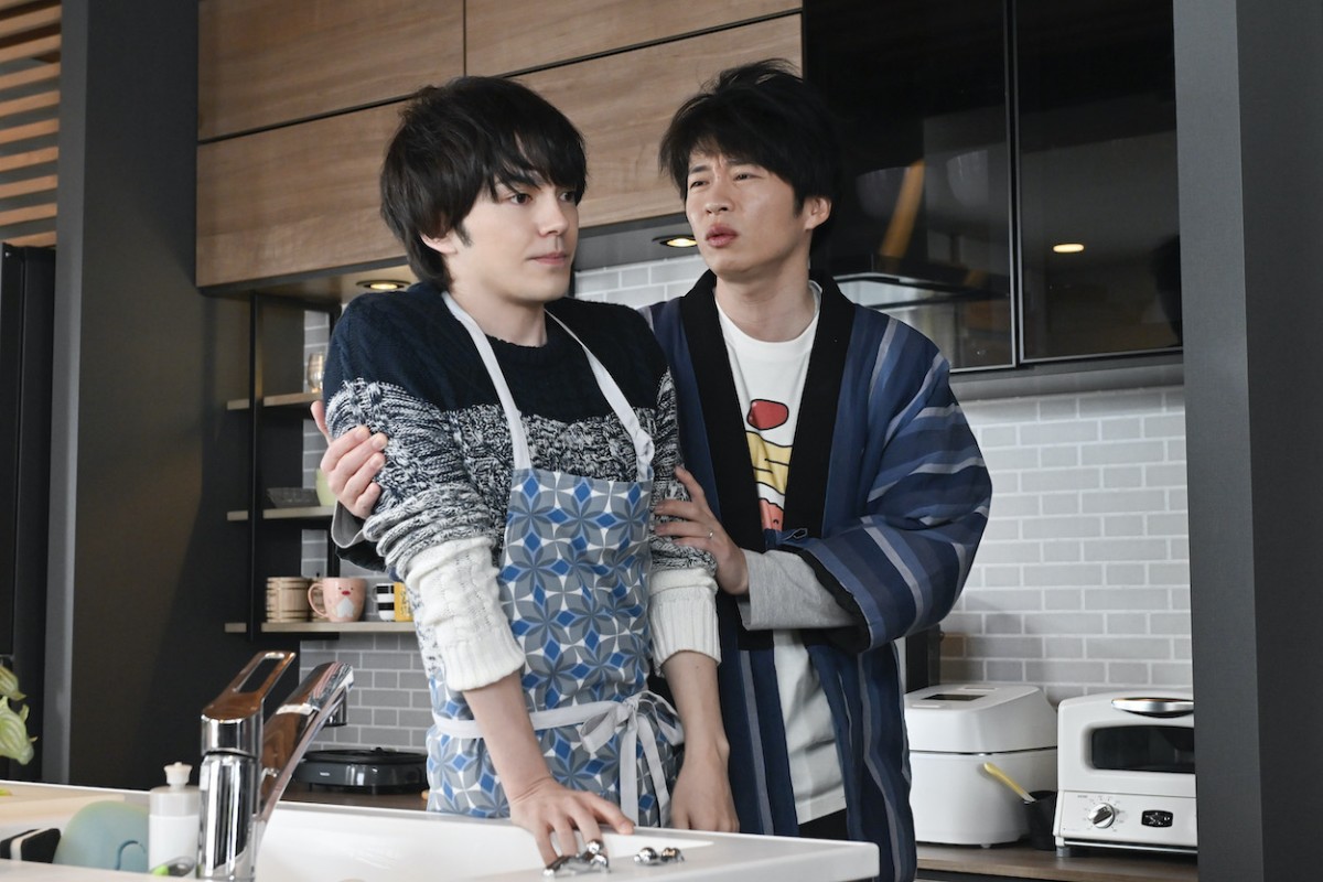 『おっさんずラブ‐リターンズ‐』“春田”田中圭＆“和泉”井浦新、唐突なキスにネット騒然＆爆笑「情報量多すぎる！」