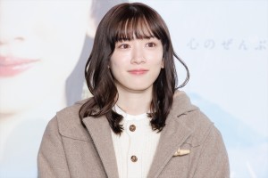 永野芽郁、ドラマ『君が心をくれたから』フォトスポットお披露目イベントに登場