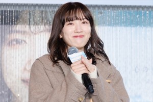 永野芽郁、ドラマ『君が心をくれたから』フォトスポットお披露目イベントに登場