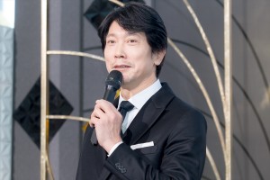 佐々木蔵之介、木曜ドラマ『グレイトギフト』制作発表会見に登場