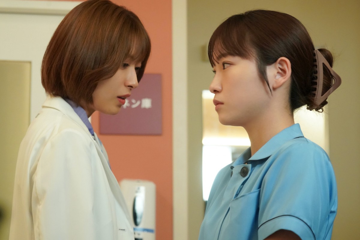 『となりのナースエイド』第6話　“澪”川栄李奈、“大河”高杉真宙に亡くなった姉との繋がりを問いただす