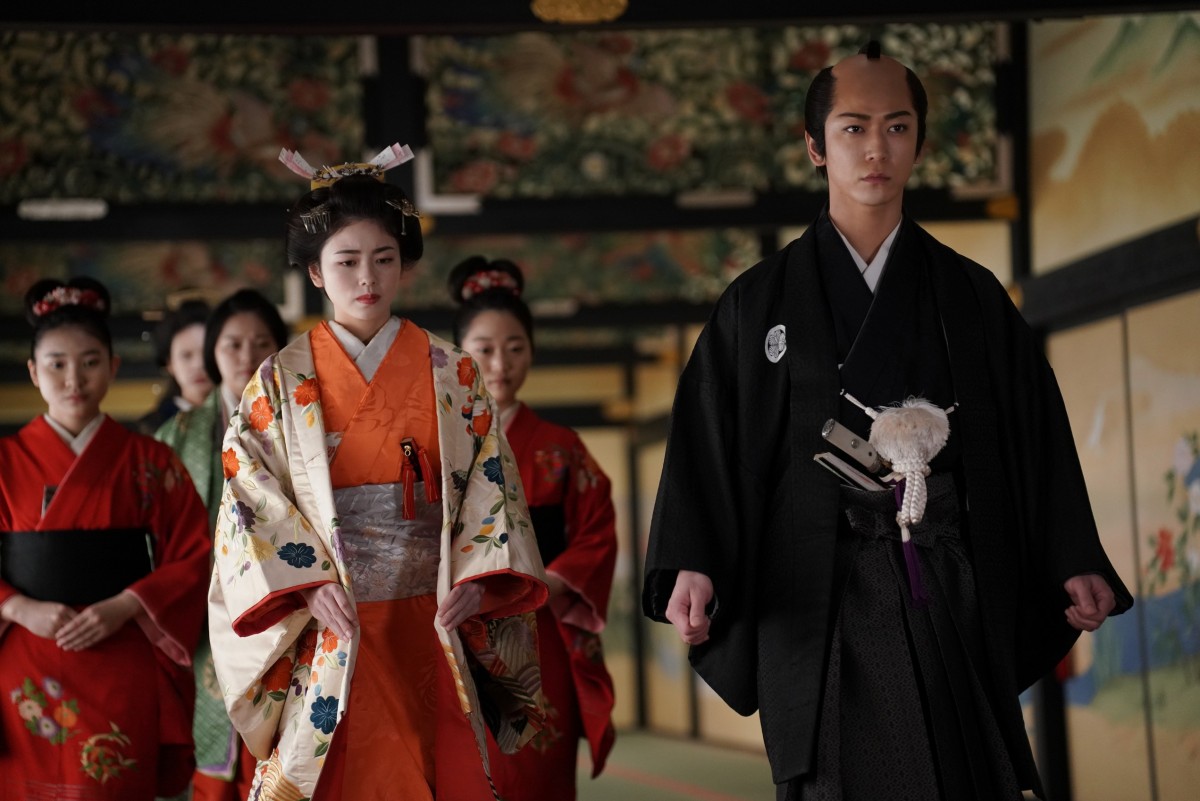 『大奥』第4話　“倫子”小芝風花、かつての幼なじみ“定信”宮舘涼太と再会