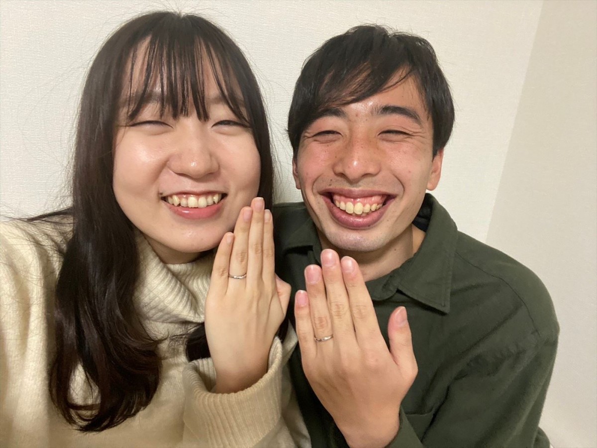バイト先で出会った女子高生と大学生が卒業後にゴールイン！　しっかり妻が貯蓄にも成功　あすの『新婚さん』