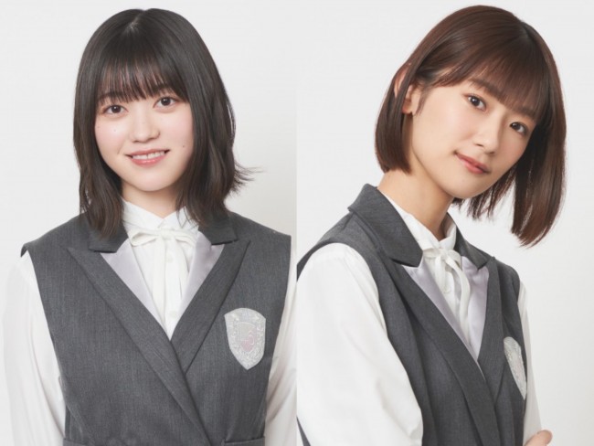 （左から）櫻坂46・幸阪茉里乃、井上梨名