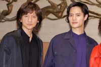 岡本健一&圭人父子、『La Mere 母』『Le Fils 息子』製作発表会に登場