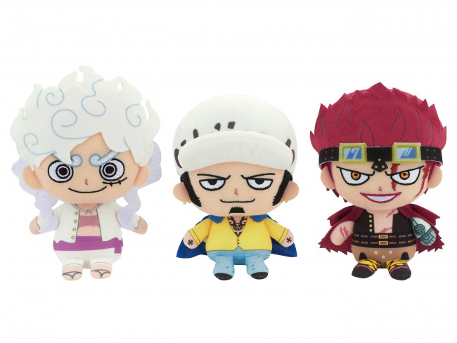 『ONE PIECE』“3船長”がぬいぐるみに！　ローvs黒ひげ海賊団戦の激闘蘇るミニフィギュアも