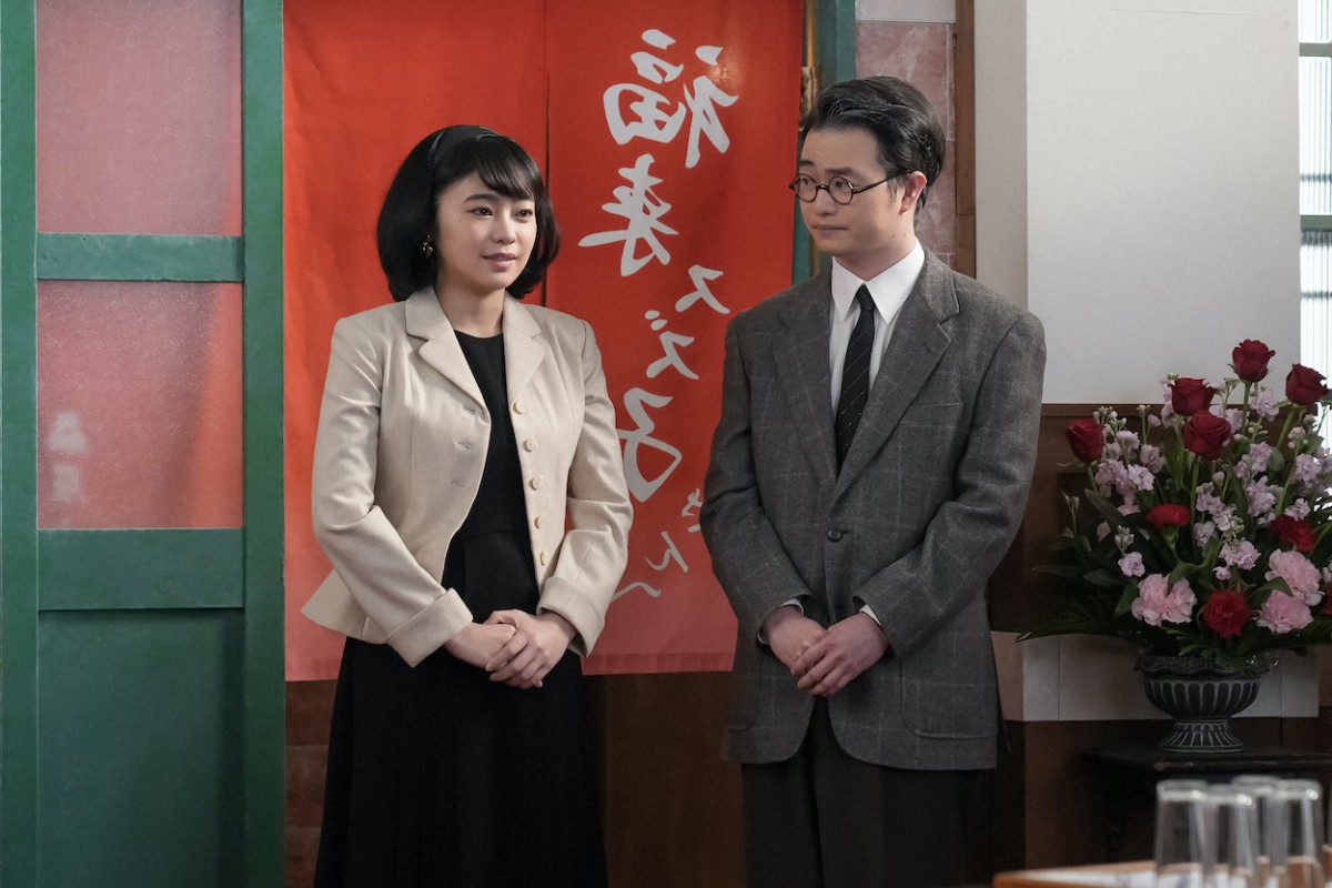 明日の『ブギウギ』“スズ子”趣里、“アユミ”吉柳咲良と共演　歌合戦の幕が上がる