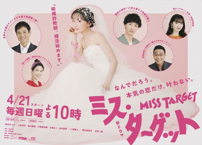 ドラマ『ミス・ターゲット』メインビジュアル