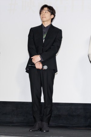 生田斗真、映画『告白 コンフェッション』完成披露試写会に登場