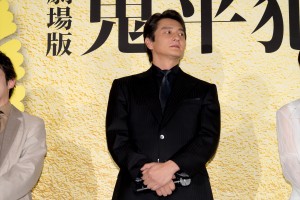 本宮泰風、映画『鬼平犯科帳 血闘』完成披露上映会に登場