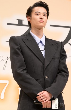 窪塚愛流、映画『ハピネス』完成披露試写会に登場