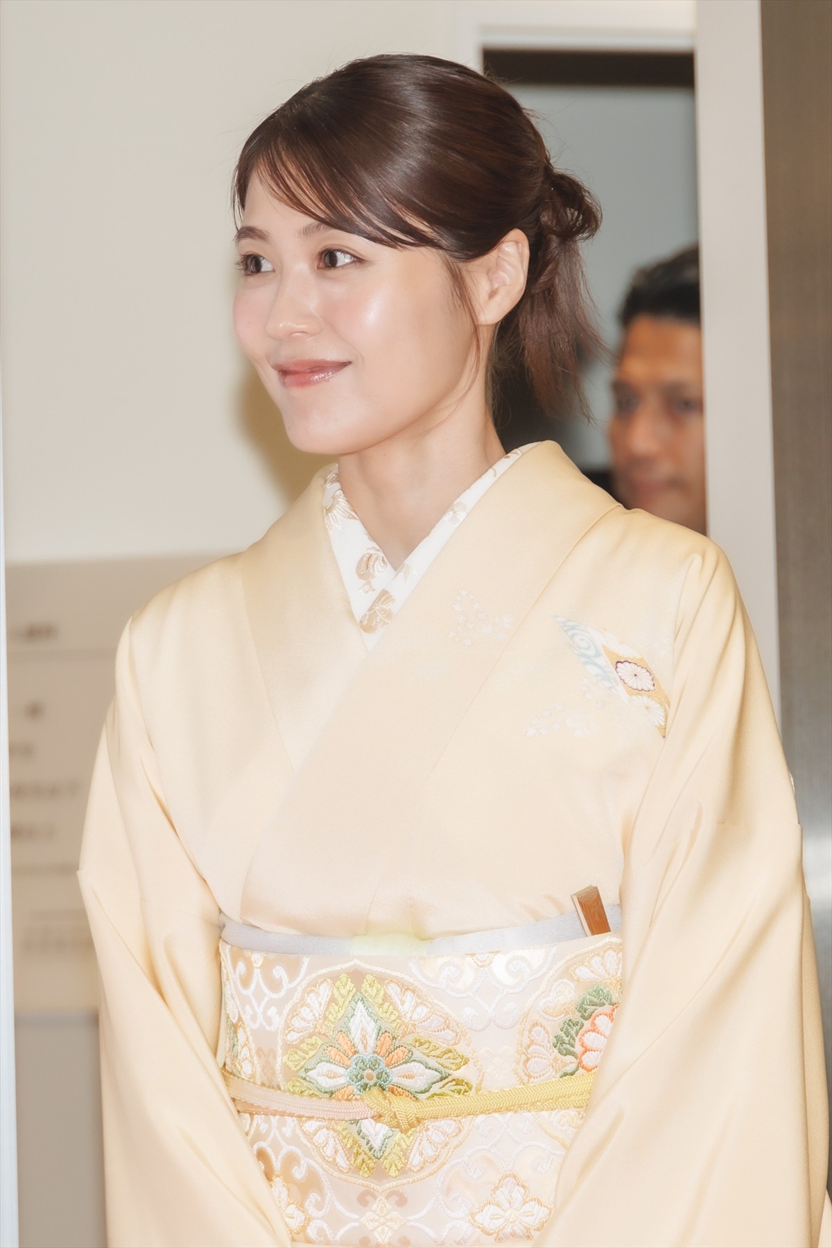 有村架純、中谷美紀らと着物姿で登場　“ホッとする時間”明かす