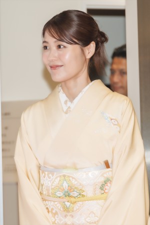 有村架純、「お茶の文化創造博物館」「お〜いお茶ミュージアム」オープニングセレモニーに登場