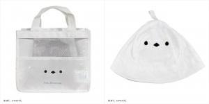 ニトリネットで買える「ぼく、シマエナガ。」の“サウナグッズ”が超かわいい！　サウナバックなど展開