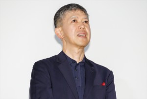 河合勇人監督、映画『言えない秘密』完成披露試写会に登場