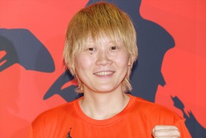 バスケットボール 女子日本代表・高田真希選手、三井不動産 AKATSUKI JAPAN 壮行会に登場