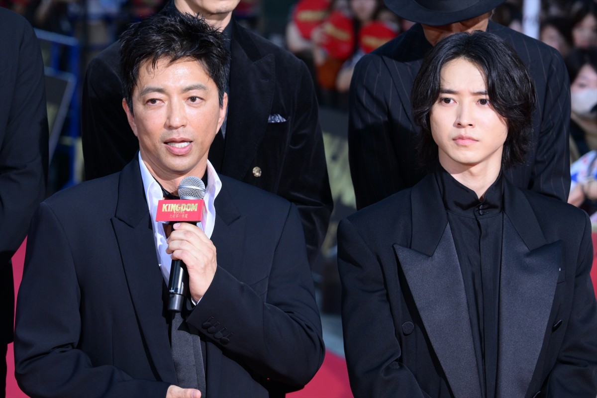 山崎賢人、映画『キングダム』最終章のお披露目に笑顔「最強です！」