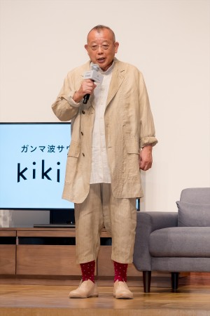 笑福亭鶴瓶、「kikippa」ブランドアンバサダー就任発表＆トークショーに登場