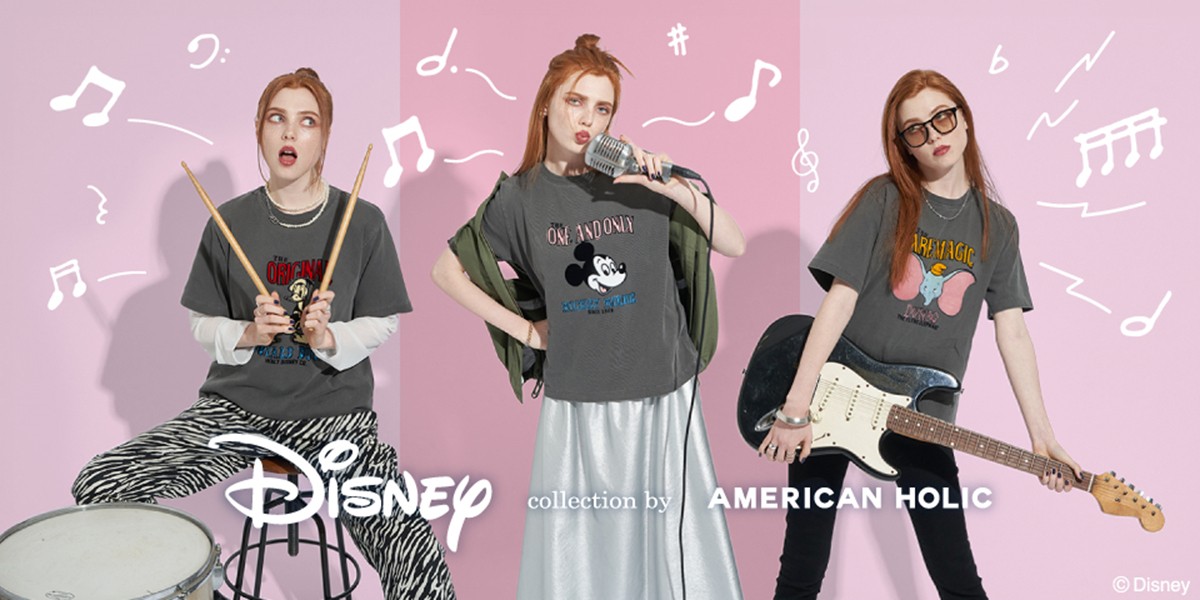 20242627「フロッキーPtフェード加工T」＆「フリルTシャツ」