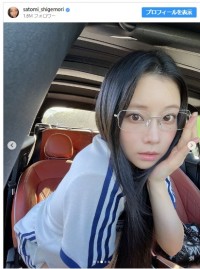 体操服みたいだけどやっぱりかわいい重盛さと美　※「重盛さと美」インスタグラム