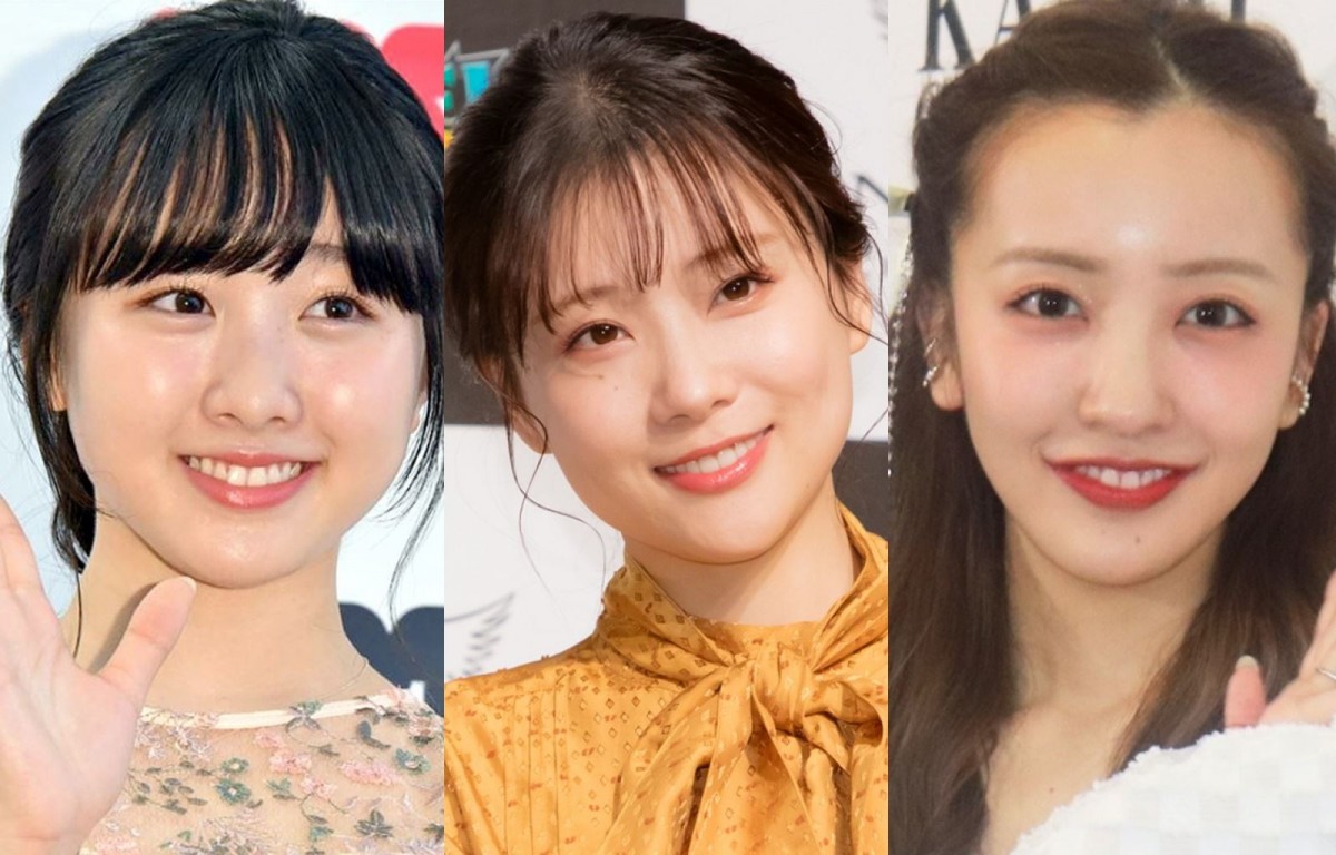 (左から)本田望結、重盛さと美、板野友美