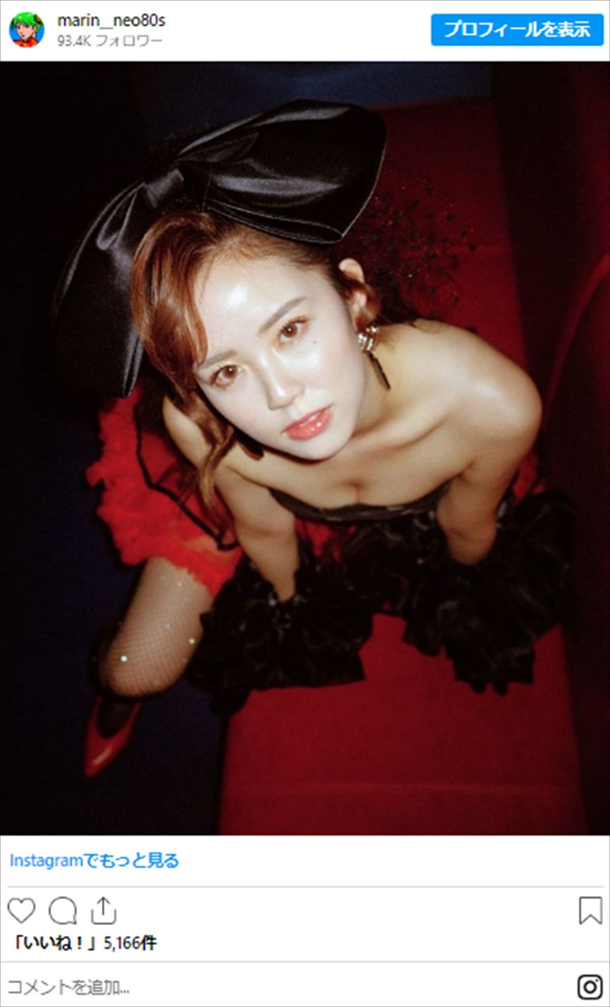 “Z世代の昭和好き”美人インフルエンサー23歳、昭和風ミニスカ“美脚”ショットに「平成が生んだ奇跡」