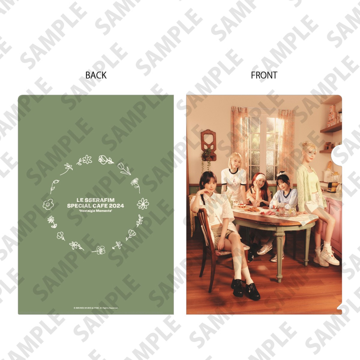 20240717「LE SSERAFIM SPECIAL CAFE 2024 ‘Nostalgic Moments’」
