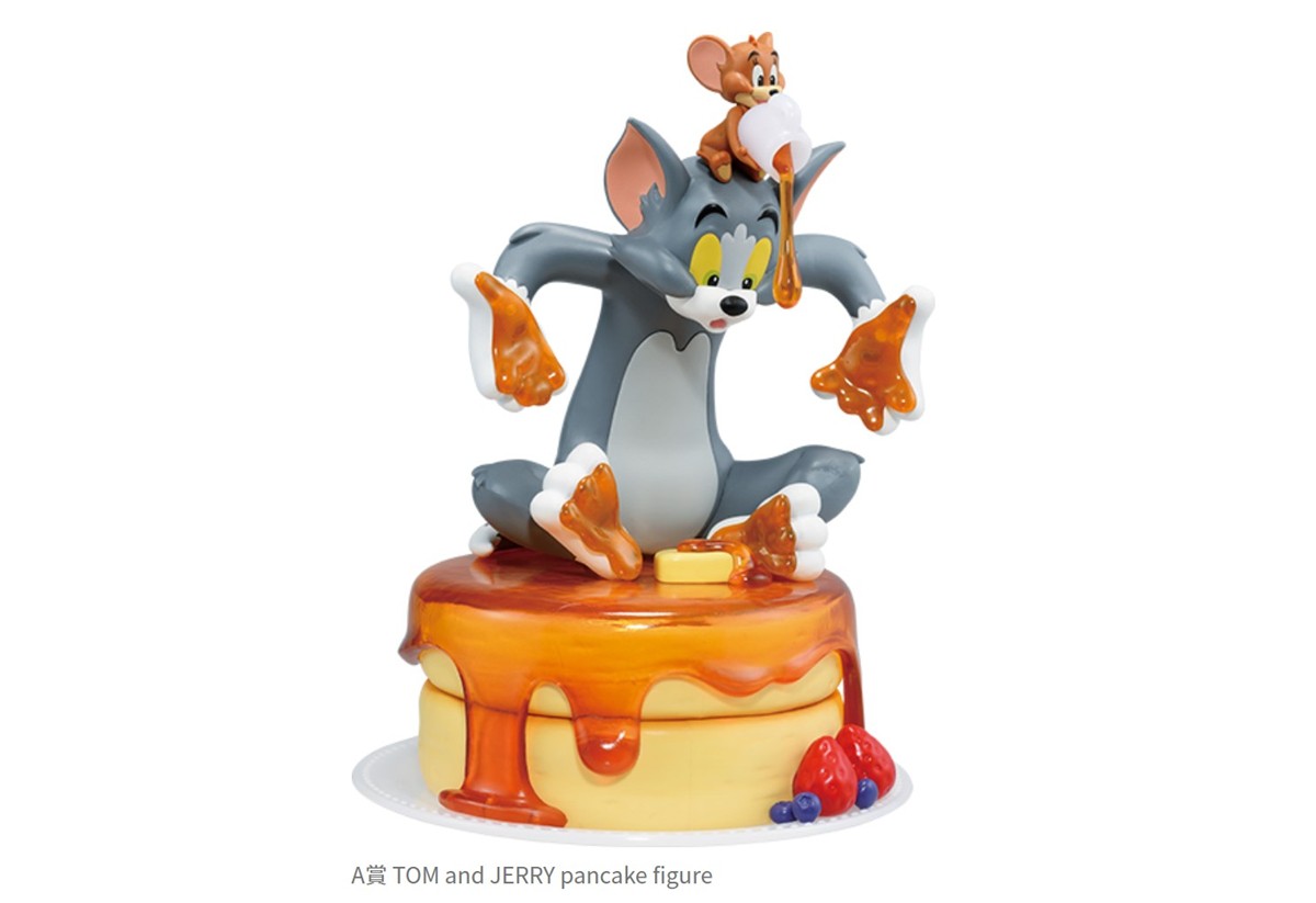 『トムとジェリー』新作一番くじ登場へ! スイーツがテーマのフィギュアや雑貨を展開