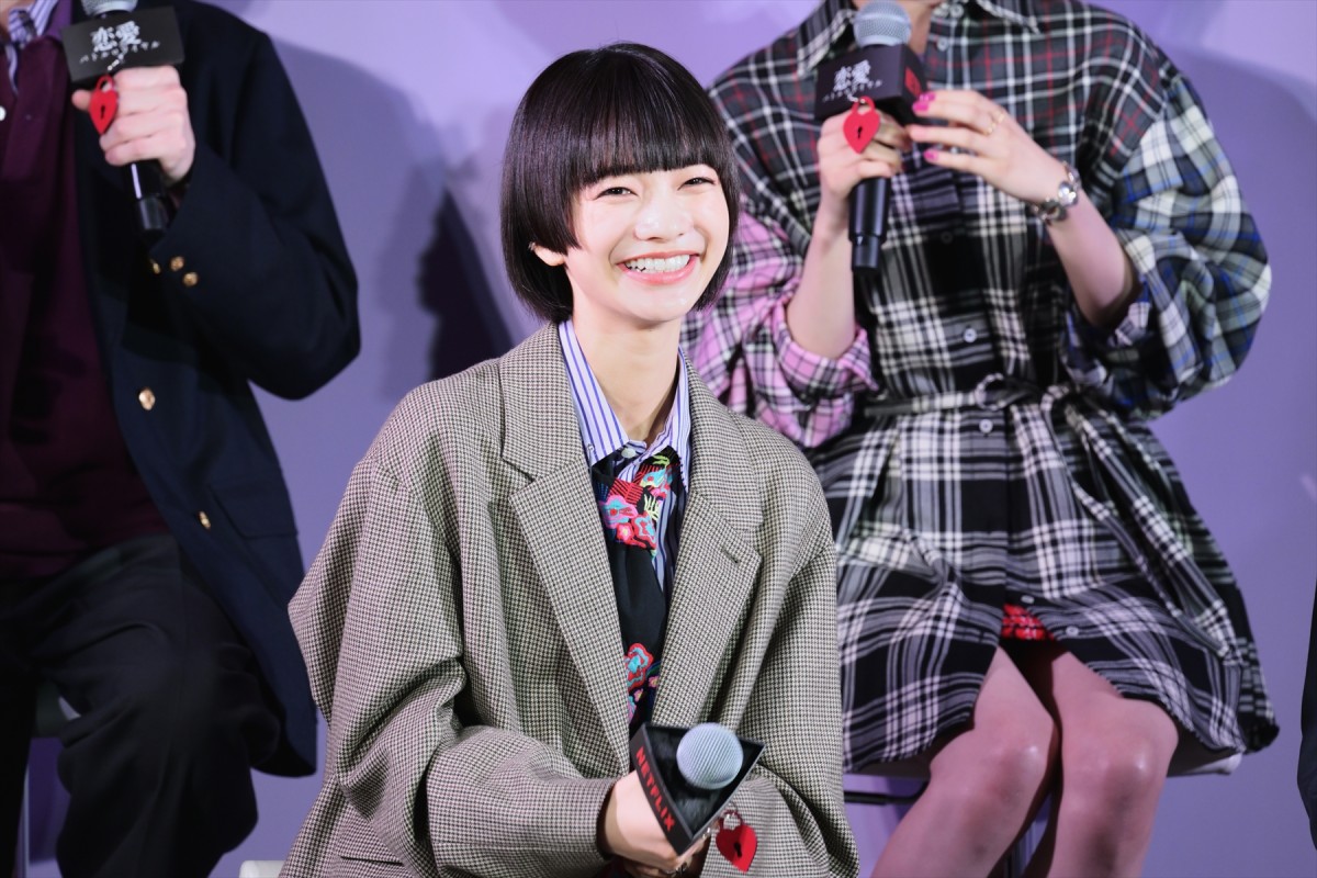 宮世琉弥「すごく興味はあった」　初共演・見上愛への発言で会場沸かせる