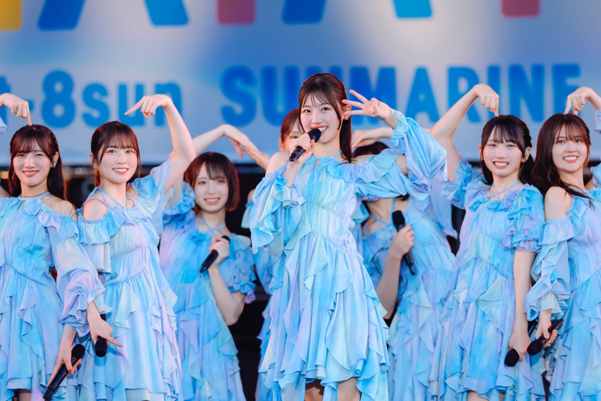 日向坂46、「ひなたフェス2024」開催　水の演出復活でファンびしょ濡れ　念願の東京ドームライブも発表