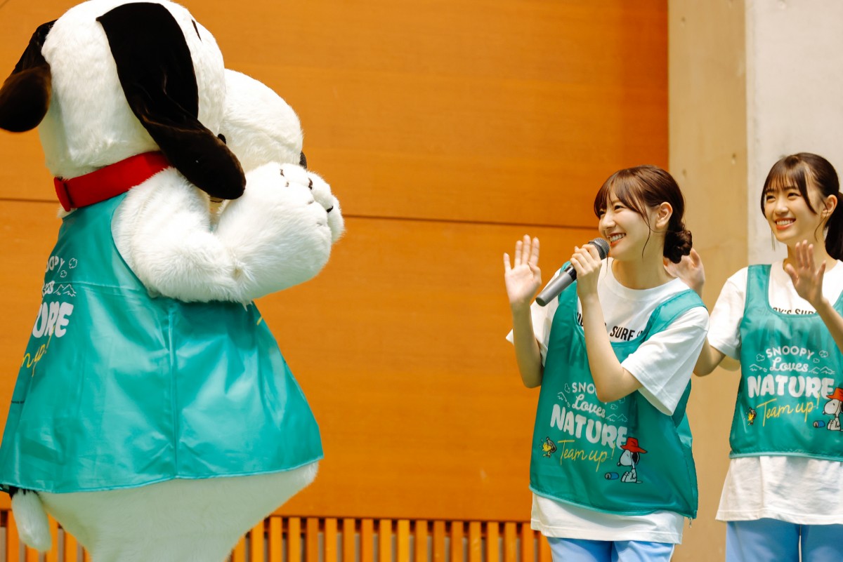 日向坂46、「ひなたフェス」翌日に300人とゴミ拾い　サプライズでメンバー14人が参加