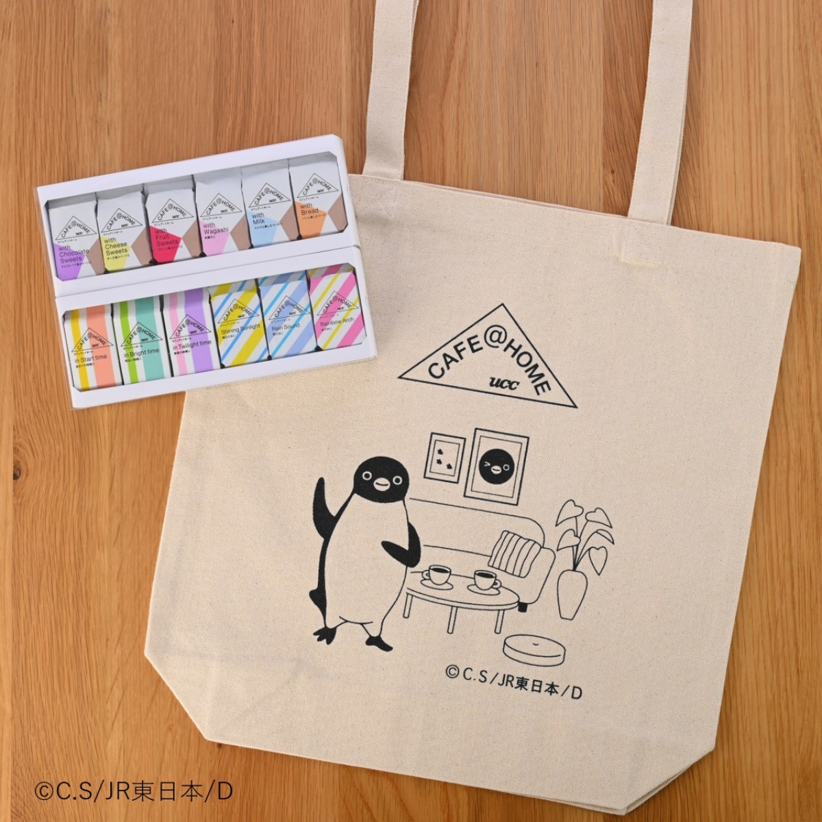 ｢Suicaのペンギン×CAFE@HOME コラボトートバッグ付きコーヒーセット｣20240919