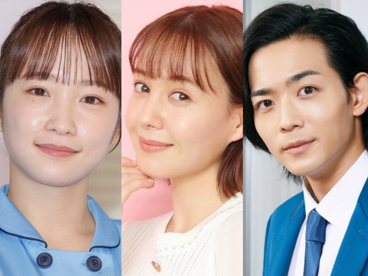 (左から)川栄李奈、トリンドル玲奈、竜星涼