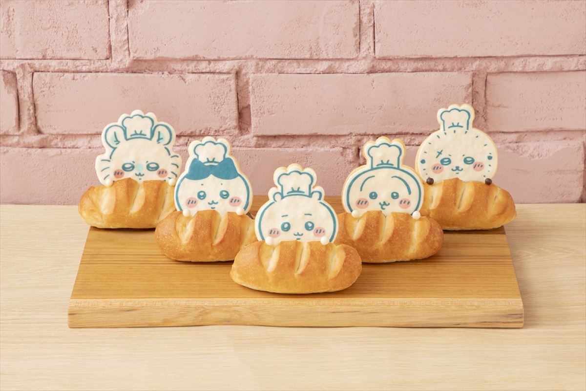 原宿に「ちいかわベーカリー」誕生へ! ハチワレの顔型パンなど気になるラインナップを公開