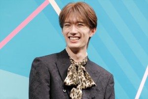山中柔太朗、映画『あたしの！』完成披露試写会舞台挨拶に登場