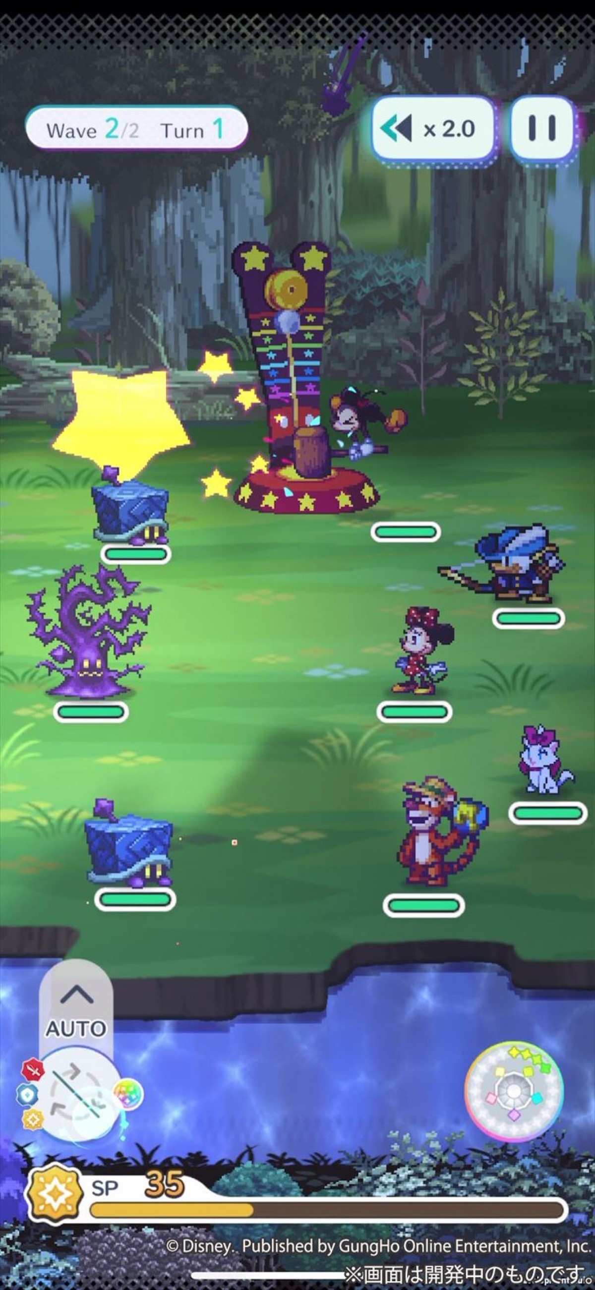 ガンホー『ディズニー ピクセルRPG』、事前登録者数80万人突破　メディアによる先行プレイレポートも続々公開