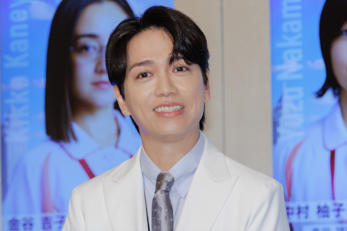 岡田将生＆中井貴一、医療ドラマが病院でも反響「言われるのは採血の時が多い」