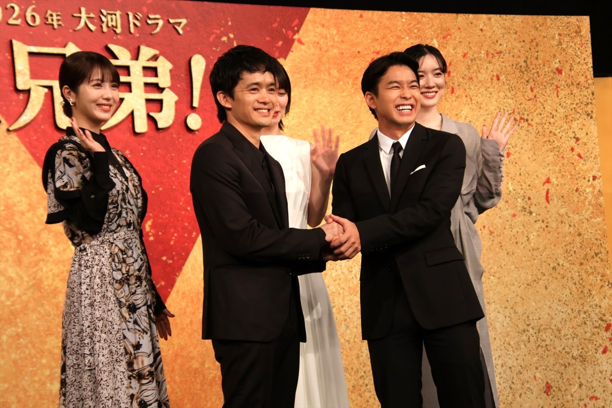 2026年大河ドラマ『豊臣兄弟！』豊臣秀吉役に池松壮亮　仲野太賀と兄弟役で天下を目指す