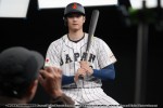 大谷選手が出演する『プロスピA』新CM撮影の様子