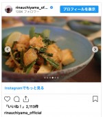 内山理名、“最近のごはん”を公開　※「内山理名」インスタグラム