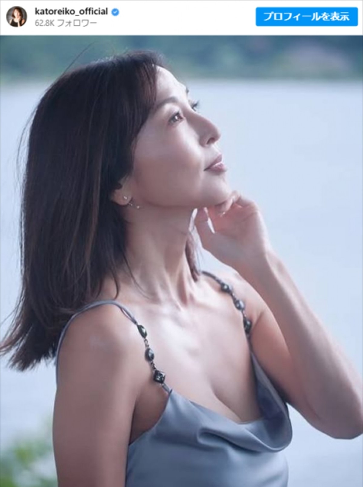 伝説のグラビアクイーン・かとうれいこ55歳、26年ぶりのグラビアに衝撃「マジで美しい」「魅力スゴい」