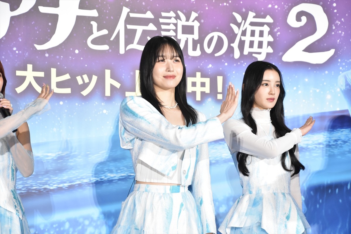ME:I、『モアナと伝説の海２』エンドソングを生歌唱！　来年の目標は「今年を超えたい」
