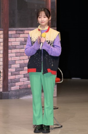 影山優佳、ドラマ25『ハコビヤ』記者会見に登場