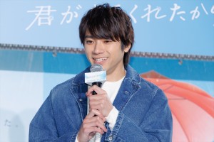 山田裕貴、ドラマ『君が心をくれたから』フォトスポットお披露目イベントに登場