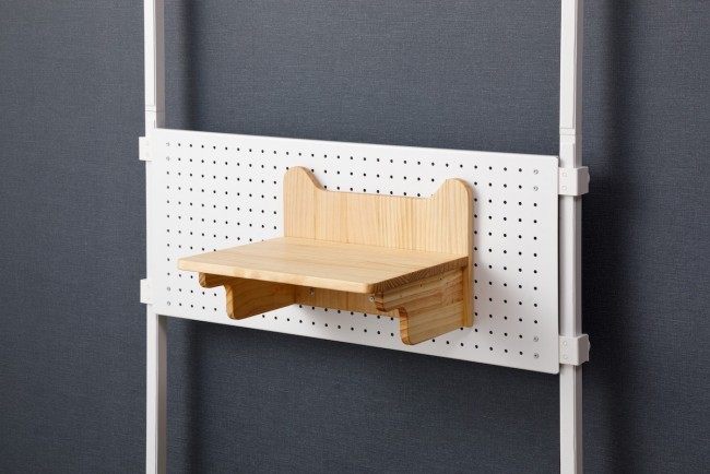写真）「ニトリ」工事不要の壁面キャットウォーク発売！ 賃貸でも設置