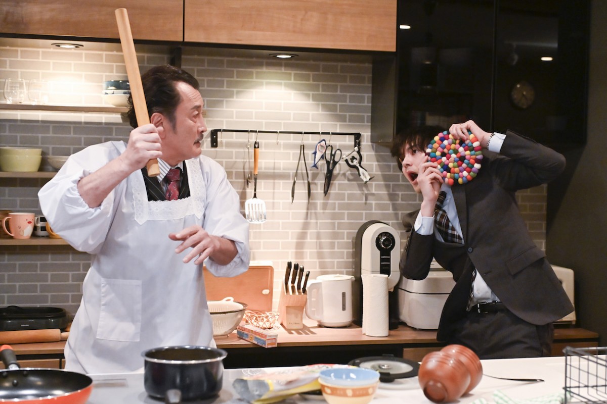 『おっさんずラブ‐リターンズ‐』第2話　家事をめぐって“牧”林遣都vs“武蔵”吉田鋼太郎が一触即発