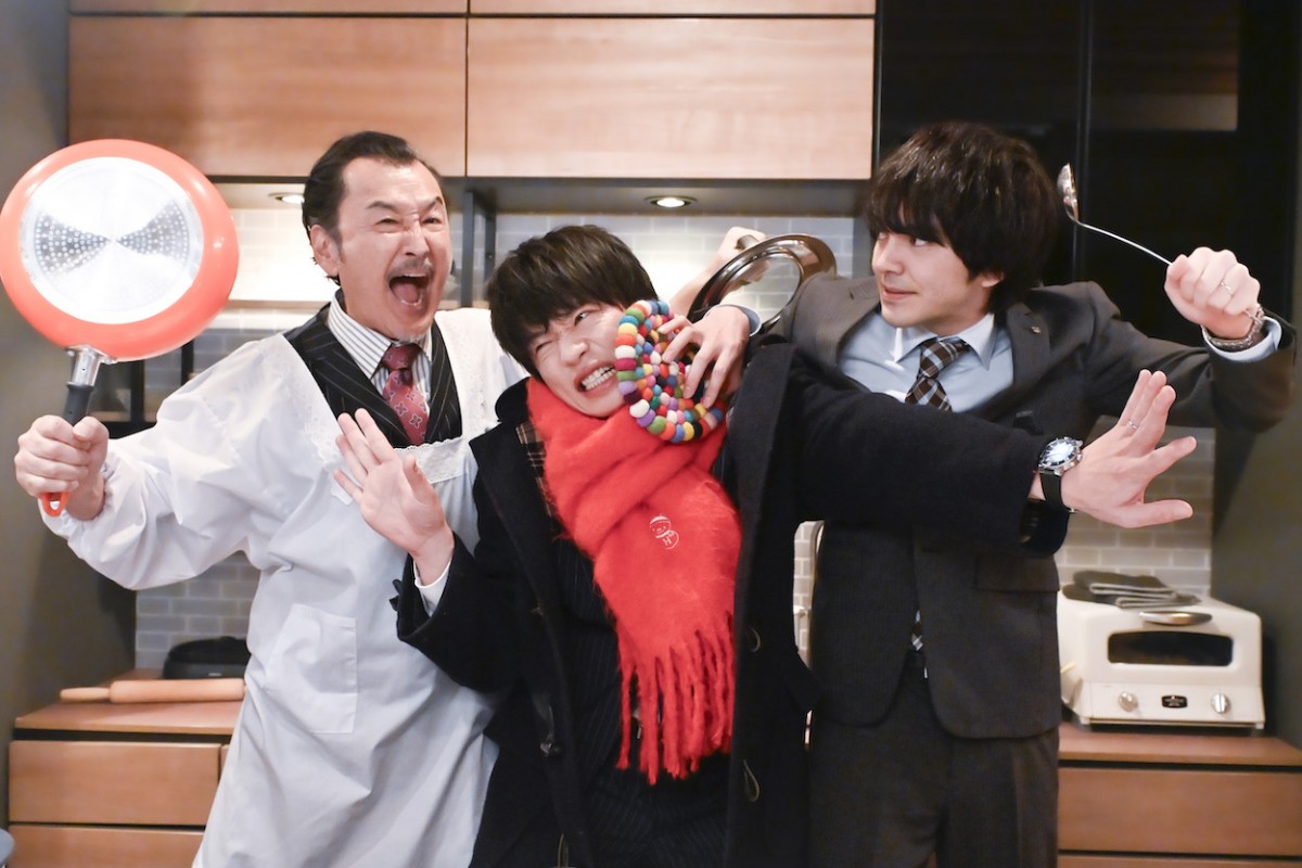 『おっさんずラブ‐リターンズ‐』“春田”田中圭＆“和泉”井浦新、唐突なキスにネット騒然＆爆笑「情報量多すぎる！」
