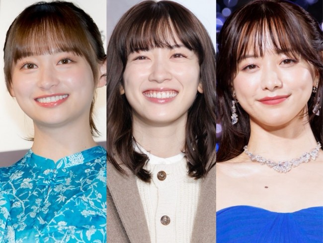 (左から)影山優佳、永野芽郁、森香澄