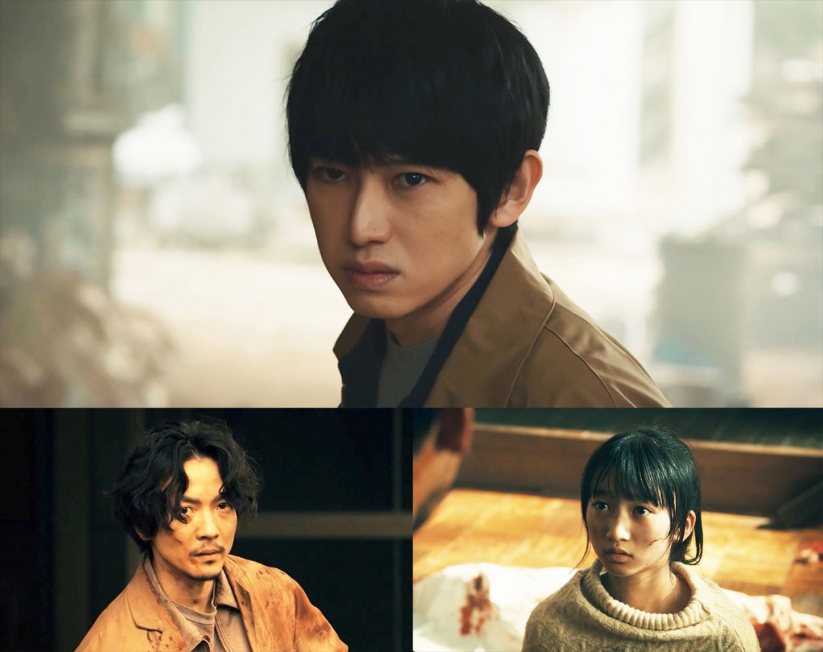 Huluオリジナル『君と世界が終わる日に』Season5に出演する(上段)本郷奏多、(下段左から)小久保寿人、横溝菜帆