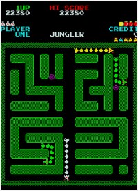 『アーケードアーカイブス  ジャングラー』スクリーンショット